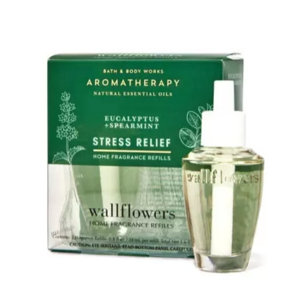 EUCALYPTUS SPEARMINT WALLFLOWERS REFILLS 2-PACK BY BATH & BODY WORKS